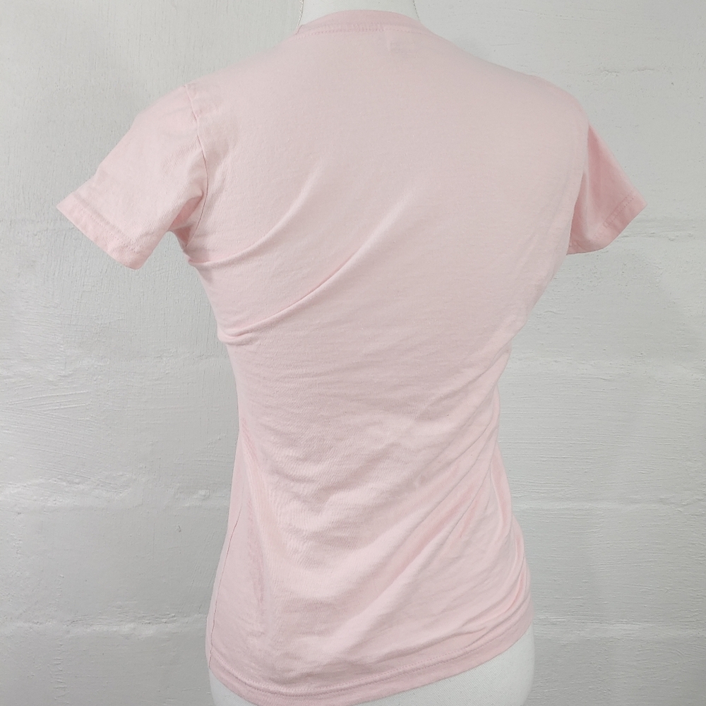 Mötley Crüe Women's Short Sleeve Pink Tee - Picture 10 of 14